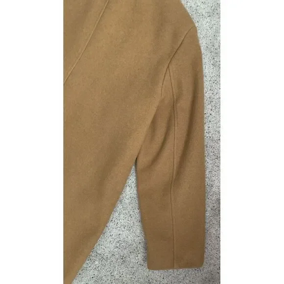 Mulberry Street LARGE Women's Single Breasted Wool Blend‎ Coat Jacket Pockets - Picture 8 of 9